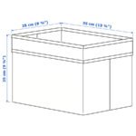 DRÖNA Box, black, 25x35x25 cm - Image 8