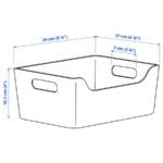 UPPDATERA Box, anthracite, 24x17 cm - Image 7