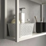 PLOGSVÄNG Storage basket, white, 15x20x10 cm - Image 5