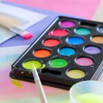 MÅLA Watercolour box with 14 colours, mixed colours - Image 4