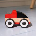 LILLABO 3-piece vehicle set, excavator police car/race car multicolour - Image 5