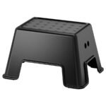 BOLMEN Step stool, black