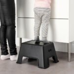 BOLMEN Step stool, black - Image 5