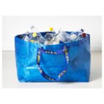 FRAKTA Carrier bag, large, blue, 55x37x35 cm/71 l - Image 4