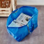 FRAKTA Carrier bag, large, blue, 55x37x35 cm/71 l - Image 5
