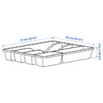 SMÄCKER Cutlery tray, anthracite, 31x26 cm - Image 5