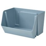 FODERTRÅG Organiser for desk/wall, grey-blue, 25x18x15 cm