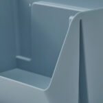 FODERTRÅG Organiser for desk/wall, grey-blue, 25x18x15 cm - Image 6