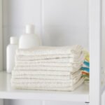 KRAMA Washcloth, white, 30x30 cm - Image 7
