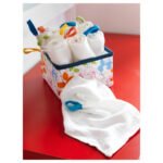 KRAMA Washcloth, white, 30x30 cm - Image 8
