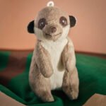 SANDLÖPARE Soft toy, meerkat/mini beige, 8 cm - Image 5