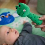 SANDBI Rattle, frog/green - Image 3