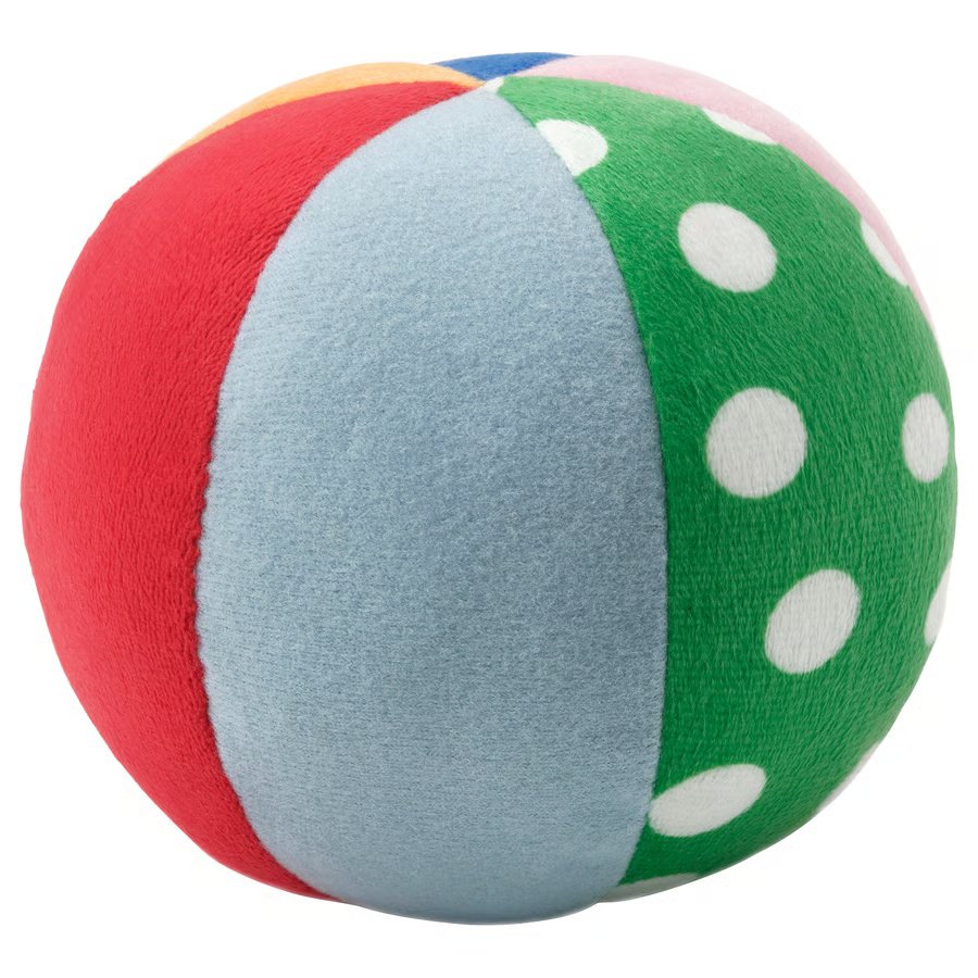 656-1 sandbi-soft-toy-ball-multicolour SANDBI Soft toy, ball/multicolour - Image 1