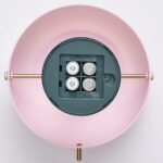 NÖDMAST LED portable lamp, battery operated, light pink/dark grey-green, 26 cm - Image 5