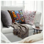 TRATTKAKTUS Cushion cover, multicolour, 50x50 cm - Image 3