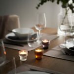 LADUSVALA Tealight holder, mixed colours, 5.5 cm - Image 3