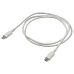 SITTBRUNN USB-C to USB-C, white, 1.0 m