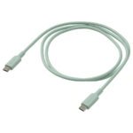 SITTBRUNN USB-C to USB-C, light green, 1.0 m