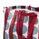 GÖRSNYGG Carrier bag, large, red blue/patterned, 57x37x39 cm/71 l - Image 3