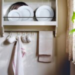 HILDEGUN Tea towel, red, 45x60 cm - Image 3