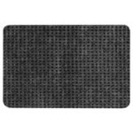 FRIKTION Door mat, grey, 38x58 cm