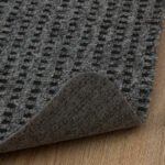 FRIKTION Door mat, grey, 38x58 cm - Image 4