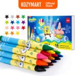 Deli SpongeBob Wax Crayons Set 16 Colors - Image 2