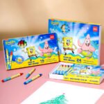 Deli SpongeBob Wax Crayons Set 16 Colors - Image 7
