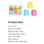 Deli Pencil Sharpener Assorted Colors - Image 10