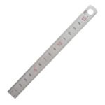 Deli Metric Metal Ruler 15cm