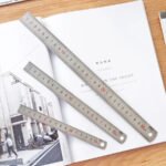 Deli Metric Metal Ruler 30cm - Image 3