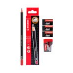 STABILO Exam Grade 2B Graphite Pencils 12pcs with Eraser and Sharpener