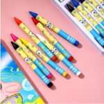 Deli Oil Pastel Crayon Pencil Bucket Design 36 Colors - Image 4