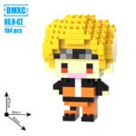 Naruto Uzumaki Mini Brick Building Set