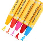 Deli Oil Pastel Crayon Pencil Bucket Design 36 Colors - Image 7