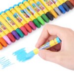 Deli Oil Pastel Crayon Pencil Bucket Design 36 Colors - Image 8