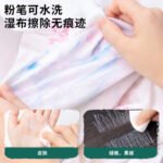 Deli Water Soluble Dust Free Color Chalk For Blackboard 12pcs - Image 3