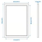 FISKBO Frame, black, 21x30 cm - Image 4