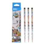 Deli 2B Wooden Drawing Pencils 12pcs