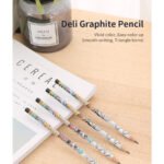 Deli 2B Wooden Drawing Pencils 12pcs - Image 5