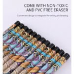 Deli 2B Wooden Drawing Pencils 12pcs - Image 7