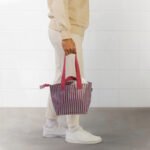 GÖRSNYGG Carrier bag, red blue/patterned, 22x15x22 cm/7 l - Image 3