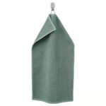GULVIAL Hand towel, turquoise, 40x70 cm