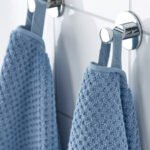 GULVIAL Hand towel, dark grey-blue, 40x70 cm - Image 3