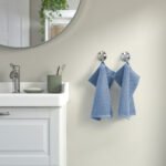 GULVIAL Washcloth, dark grey-blue, 30x30 cm - Image 4