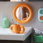 HUMLESJÖN Mug, orange, 31 cl - Image 2