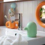 HUMLESJÖN Soap dispenser, light green - Image 2