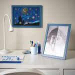 FISKBO Frame, dark grey-blue, 21x30 cm - Image 2