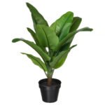 FEJKA Artificial potted plant, in/outdoor Banana tree, 12 cm