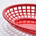 GRILLTIDER Serving basket, bright red - Image 2
